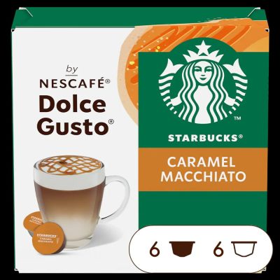 Starbucks Caramel Macchiato 12 Kapseln für Nescafé Dolce Gusto