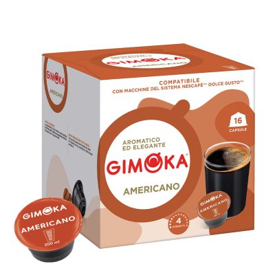 Americano – Gimoka 16 Kapseln für Dolce Gusto