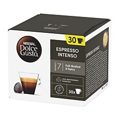 Nescafé Espresso Intenso 30 Kapseln für Nescafé Dolce Gusto