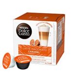 Nescafé Caramel Latte Macchiato 16 Kapseln für Dolce Gusto