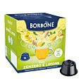 Zencefil ve Limonlu Bitki Çayı – Caffè Borbone Dolce Gusto için 16 kapsül